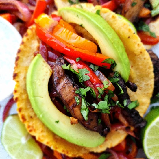 Portobello Fajitas