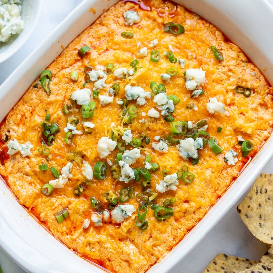 Crock Pot Buffalo Chicken Dip