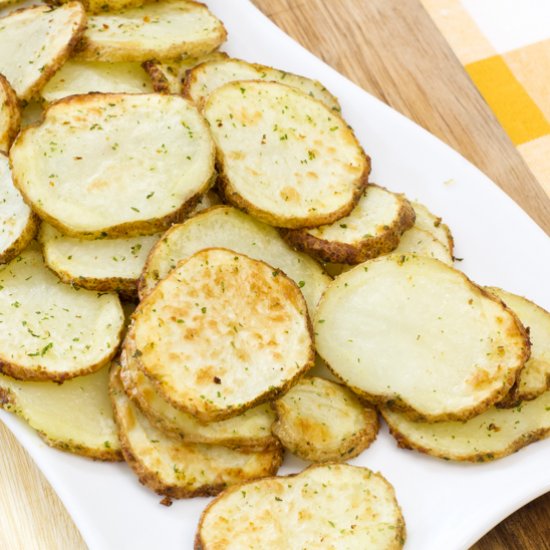 Sliced Potatoes in the Air Fryer