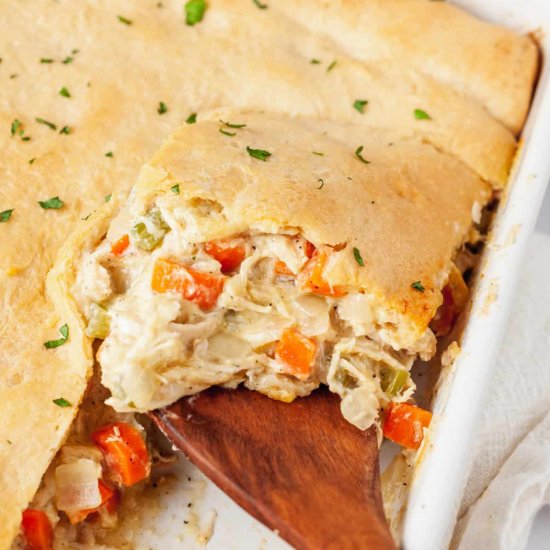 Chicken Pot Pie With Crescent Rolls