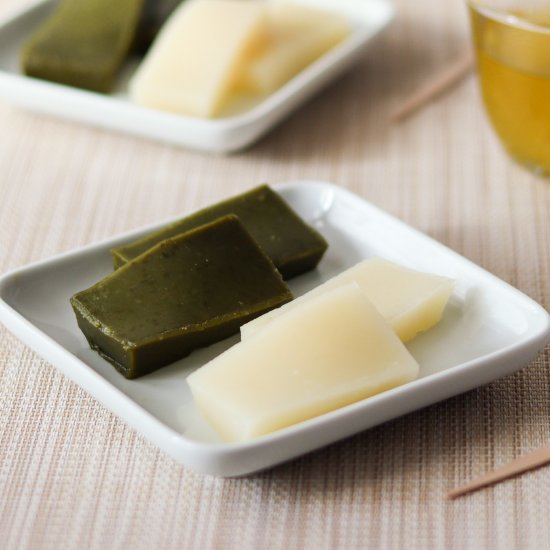 Uiro (Japanese Steamed Cake)