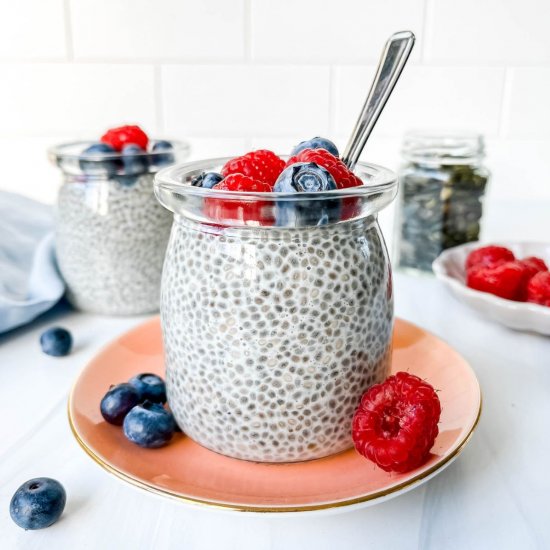 Oat Milk Chia Pudding