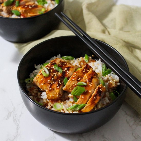 Teriyaki Chicken and Rice Bowl