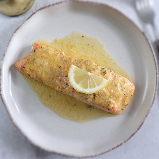 Easy baked salmon