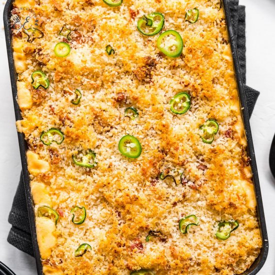 Jalapeno Popper Mac and Cheese