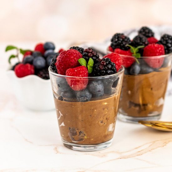 Vegan Chocolate Avocado Mousse