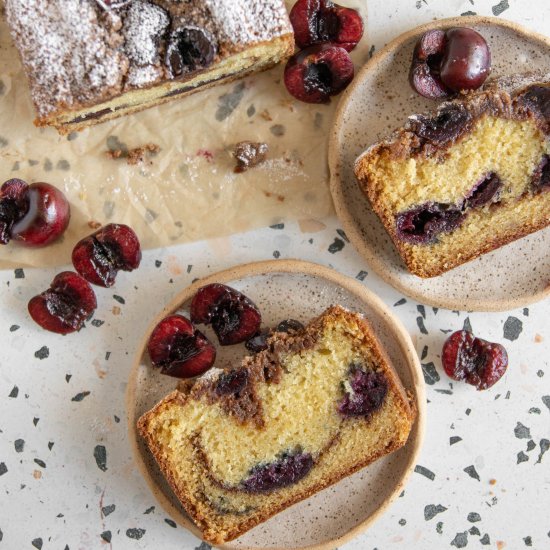 Cherry Crumb Cake