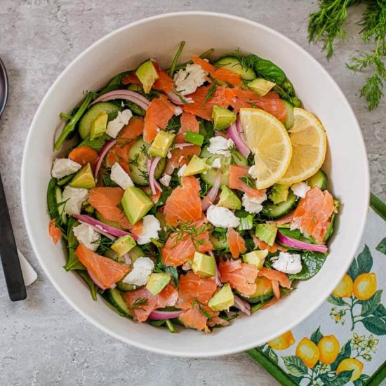 Smoked Salmon Salad