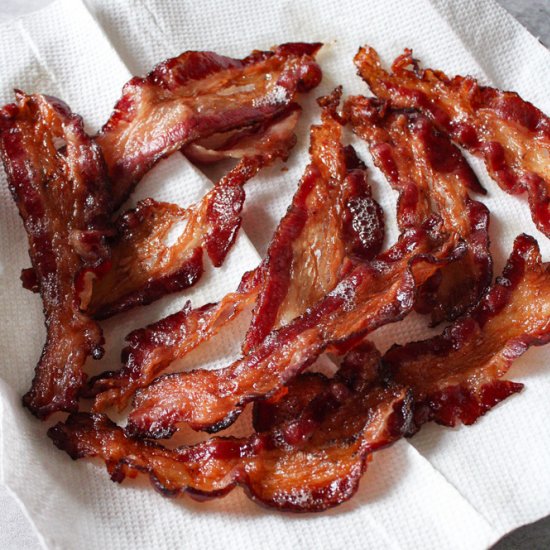 Oven-Baked Beef Bacon