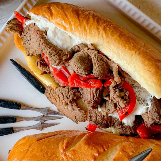 Leftover Beef Tenderloin Sandwiches