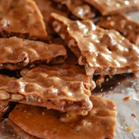 Buttery Peanut Brittle