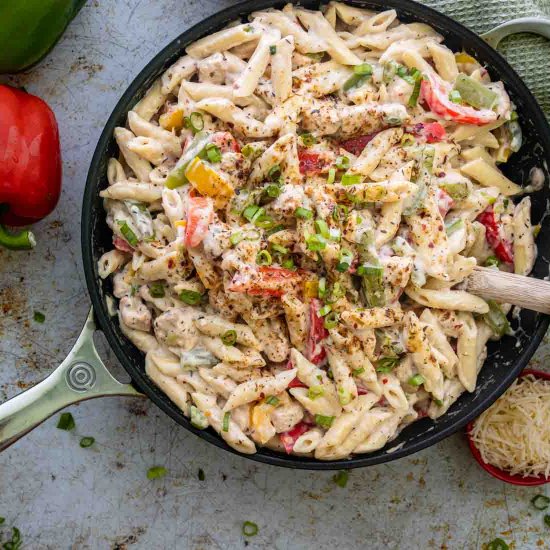 Jerk Chicken Rasta Pasta