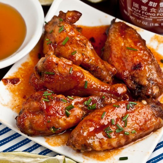 baked chicken wings