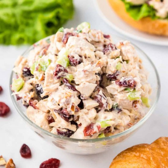 Cranberry Pecan Chicken Salad