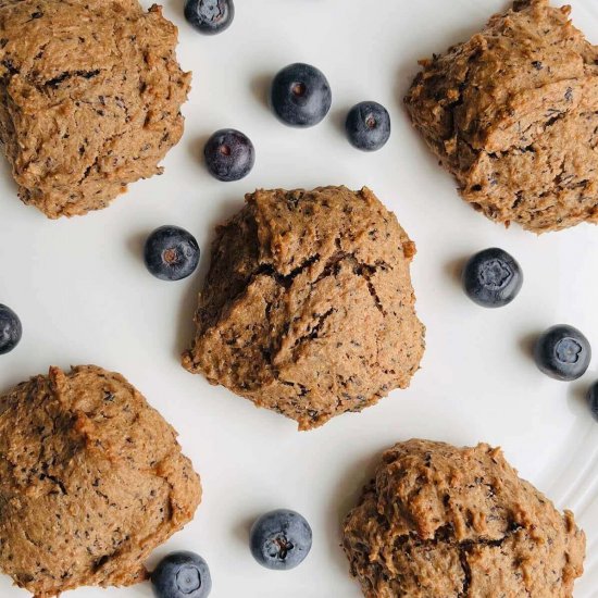 Vegan Blueberry Cookies