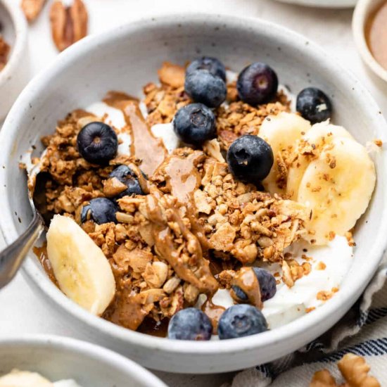 Almond Butter Grain Free Granola