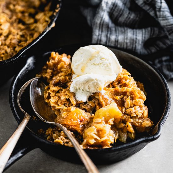 Smoked Apple Crisp