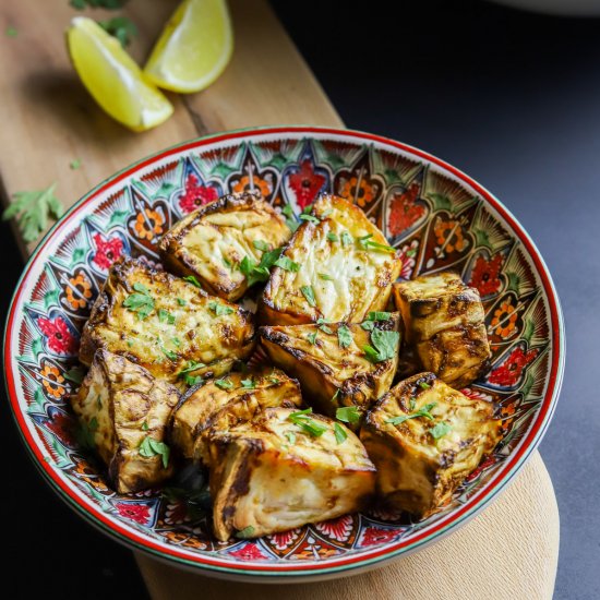 Quick Roast Celeriac with Lemon