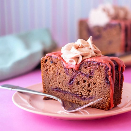 Strawberry Pound Cake