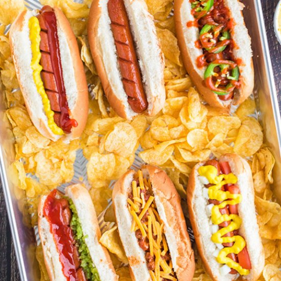 Air Fryer Hot Dogs