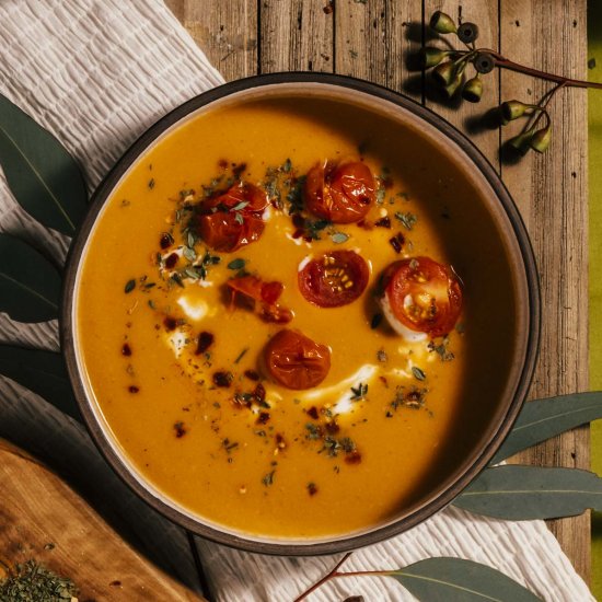 Creamy Tomato Soup (Vitamix Option)