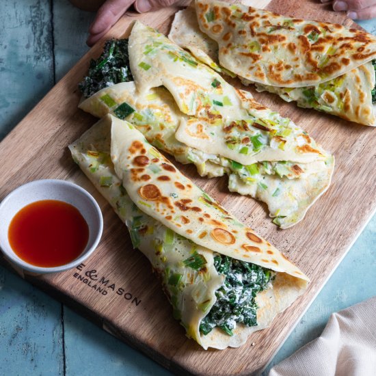 Leek Pancakes