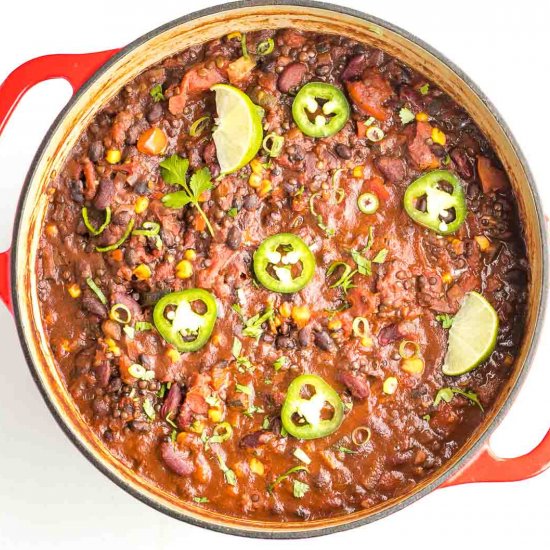 Easy Vegan Chili Recipe