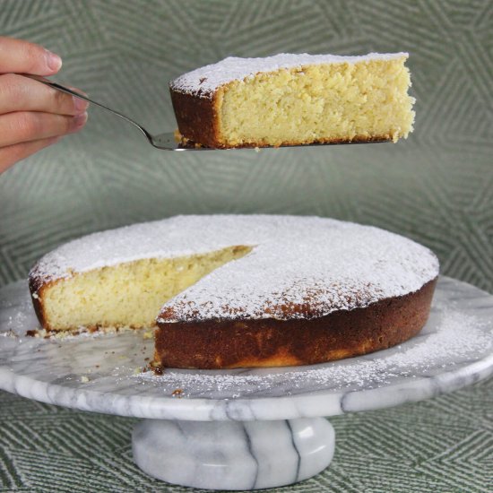 Italian lemon ricotta cake