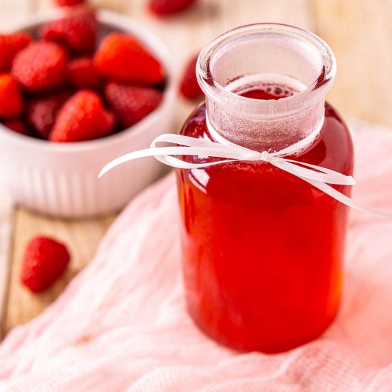 Raspberry Simple Syrup