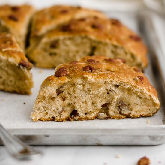 Healthy Pecan Scones