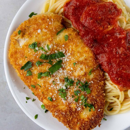 Crusted Chicken Romano