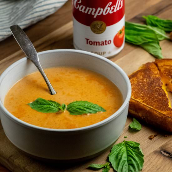 Make canned tomato soup better