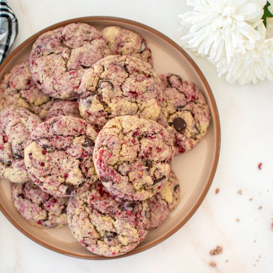 Vegan Raspberry Chocolate Chip