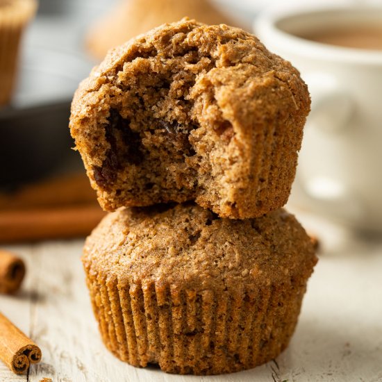 Vegan Bran Muffins