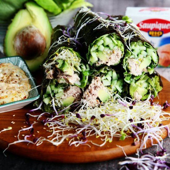 Nori Tuna Salad Wraps