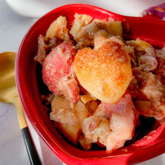 Strawberry Apple Crisp