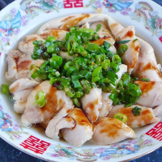 SCALLION OIL CHICKEN