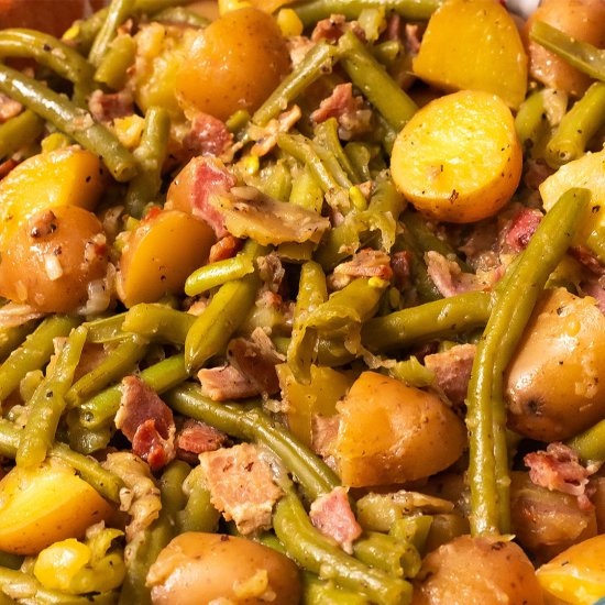 Green Beans and Potatoes