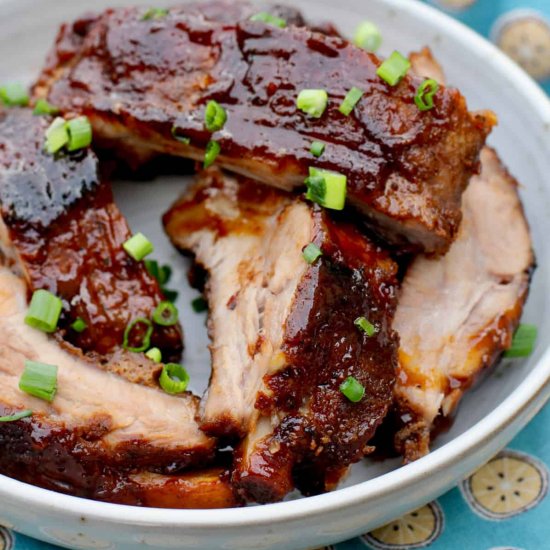 Slow Cooker BBQ Babyback Ribs