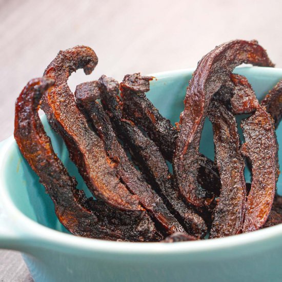 Homemade Mushroom Jerky Air Fryer