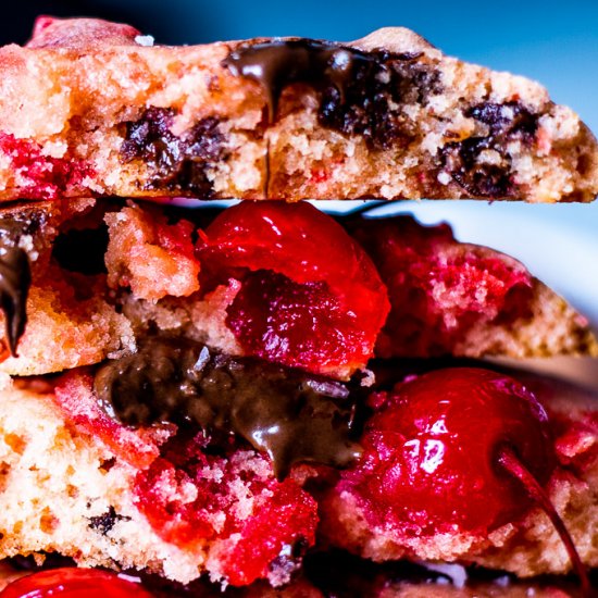 Maraschino Cherry Chocolate Cookies