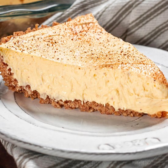 Eggnog Pie