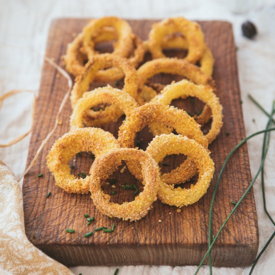 Baked Onion Rings