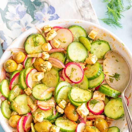 Spicy Cucumber Salad