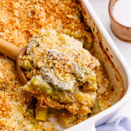 Cheesy Asparagus Casserole