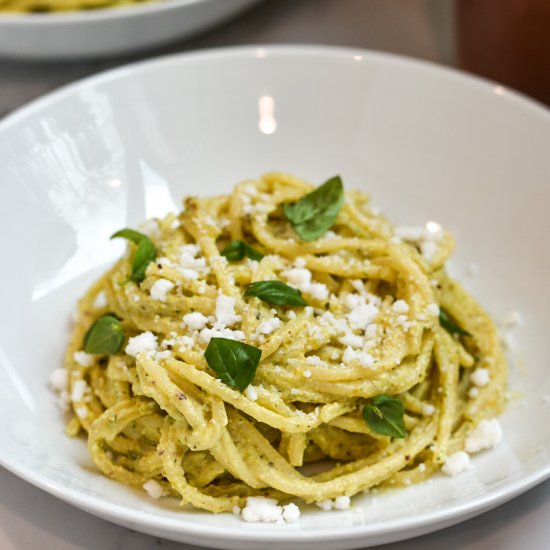 Pistachio Pesto Pasta