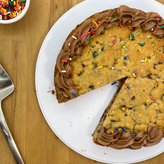 Birthday Cookie Cake