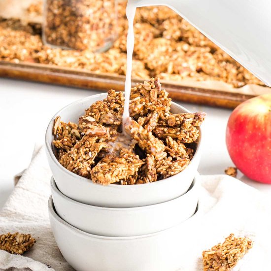 Apple Cinnamon Granola