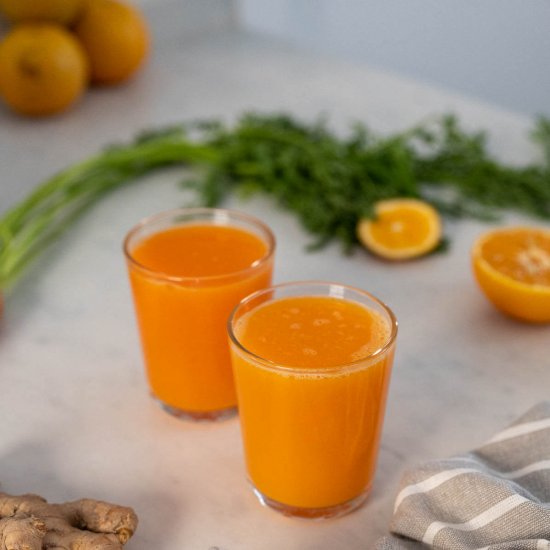 Carrot Orange Ginger Juice