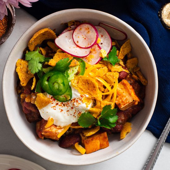 Smoked Tofu Chili